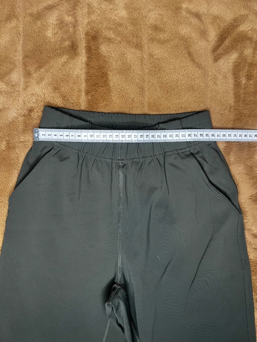 Babaton Dark Olive Green Pull-On Pants – Size 2XS - Picture 6 of 8